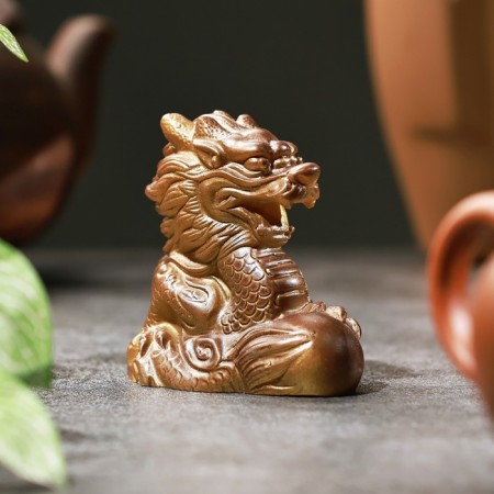 Figure for the tea ceremony - Chameleon "Dragon" 7x4x6.5cm