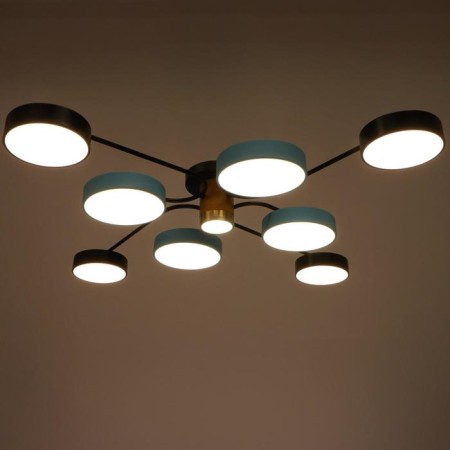 Light 35440/9 LED 197W 3000-6000k black-blue 95x95x13.5 cm Bayerlux-3