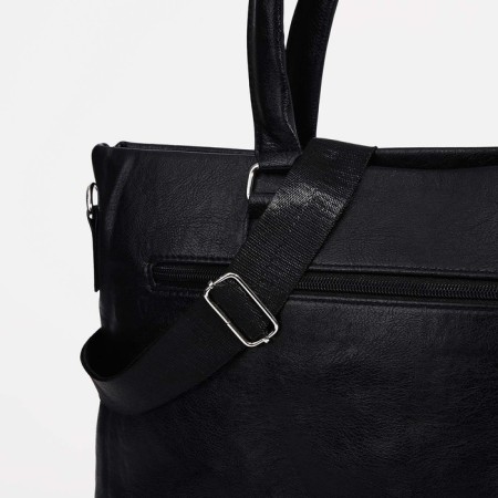 Male bag, black color-4