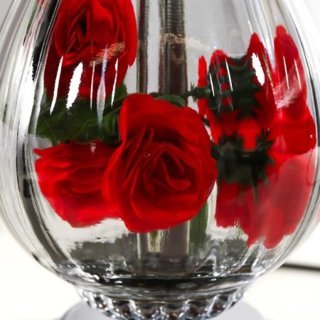 Bulbed lamp 16686/1 E27 40W chrome 29x29x50 cm Risalux-7
