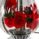 Bulbed lamp 16686/1 E27 40W chrome 29x29x50 cm Risalux