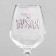 Glass for the wine "Board", decol, 350 ml