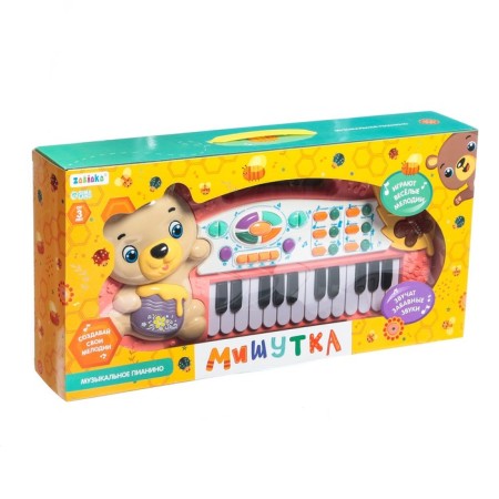 Musical piano "Mishutka", light, sound-4