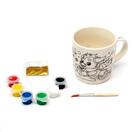 Set of mug for painting "Drafting", 300 ml-2