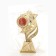 The Cup "Best of all", award figure, gold, plastic, 8.1 x 16.4 cm.