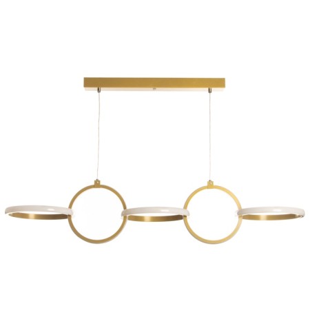 Judy chandelier LED 35W 3000-6000k gold 102xx120 cm