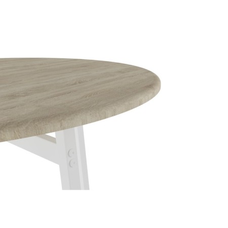 Dining table "Medison", 800 × 800 × 720 mm, support metal, color of the oak sanremo-2