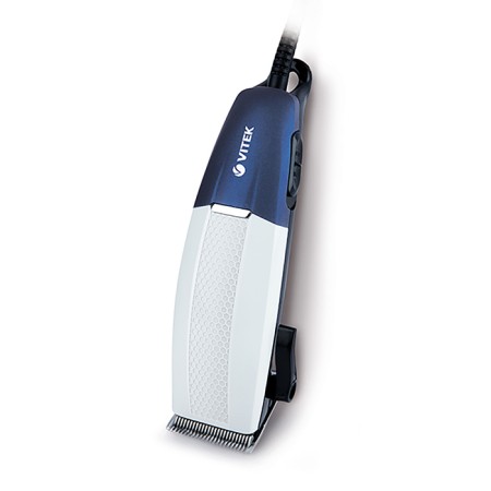 Vitek VT-2516 W haircut, 4 nozzles, white and blue