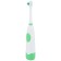 Electric toothbrush Homestar HS-6005, rotational, 6500 rpm, 2 nozzles, green