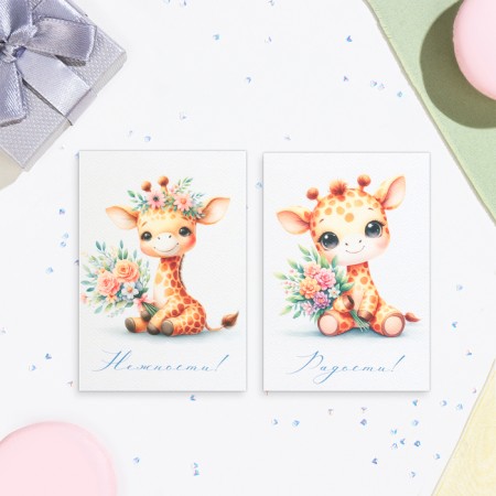 Set of mini-postcard "cuties" 7.6 x 10.6 cm-4