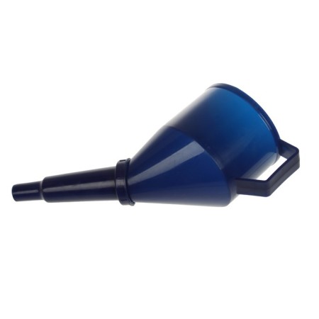 Flood funnel with an angular nose, with a net, collapsible, diameter 123 mm, length 325 mm, mix-1