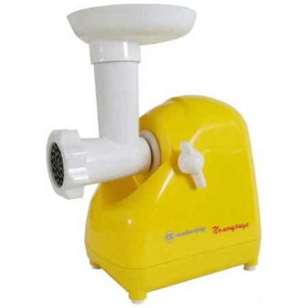Meat grinder Electric Kem-P2U 302-09 "Assistant", reverse, 1500 watts, 8 nozzles, yellow