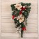 Fir tree decor wall "Golden Magnolia" 60x34 cm