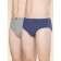 Men's panties, size XL, gray, dark blue, 2 pcs