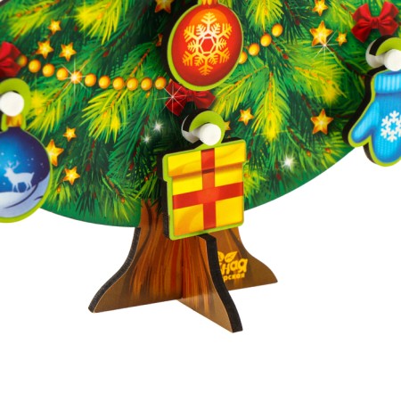 New Year's developing toy "New Year! Christmas tree ", 15 x 20 cm-2