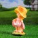 Garden figure "Girl Manyun" 14x13.5x29cm,