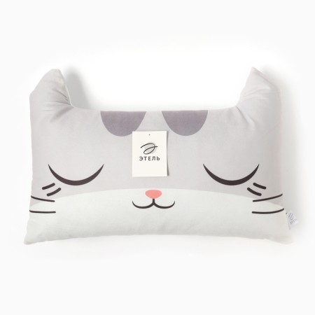 Decorative Ethek Pillow "Cat", 40*60 cm, 100% p/e, velor-3