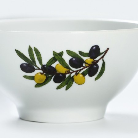 Porcelain olives, 370 ml, d = 12.5 cm-2