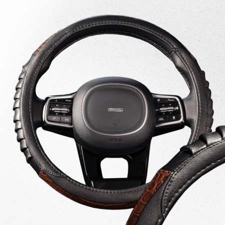 SkyWay Wood-5 scrap, size m, eco-leather, black, s01102171