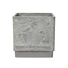 Kashpo for flowers and plants, light charcoal 20x20x20cm, 6.5l