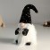 Interior doll "Dwarf in a black cap with stars, with an asterisk in the hands" 36 cm