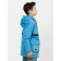 Windbreaker for boys, height 140 cm, blue color