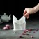 Porcelain napnage magistro "Classics", 11.5 × 5 × 8 cm, white color