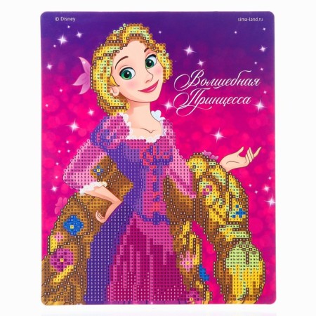 Diamond mosaic, 20x25 cm, princesses-2