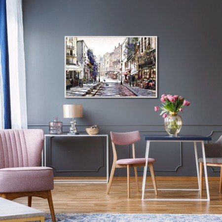 Reproduction of the picture "In bright sunlight", 60x90 cm, frame 20-001d-5
