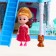 House for dolls "Fairytale life" with a doll, a pet and accessories, the light