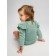 Body Children's fashion, height 68 cm, green color