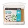 Cotton sticks, package 100 pcs., Tip - sharp, cotton/bamboo (stick)