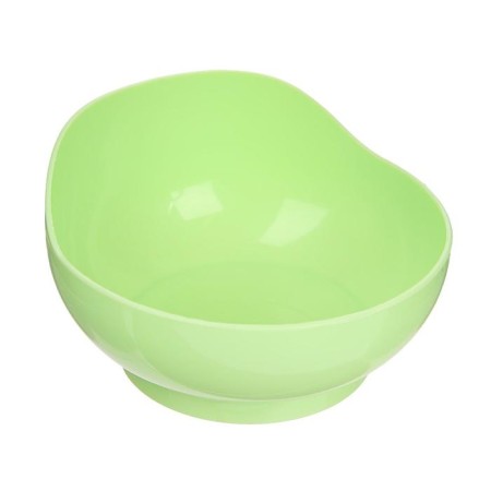 A set of children's dishes, 4 items: bowl, spoon, fork, chip with solid nose 200 ml, MIX color-11
