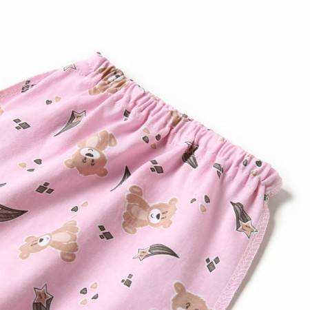 Costume (swing, slider, cap) Bloom Baby Bear, p. 62 cm, pink-5