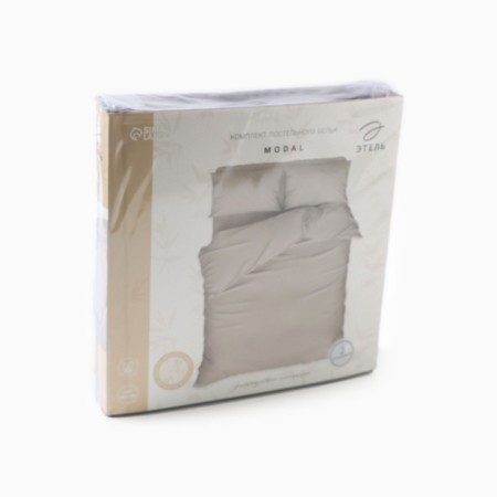 Bed linen Ethel Euro Modal 200*220cm, 230*245cm, 50*70cm-2pcs, gray-beige color-7