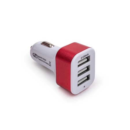 Autovirazh 3 USB, 12/24V, AV-4029 cigarette lighter