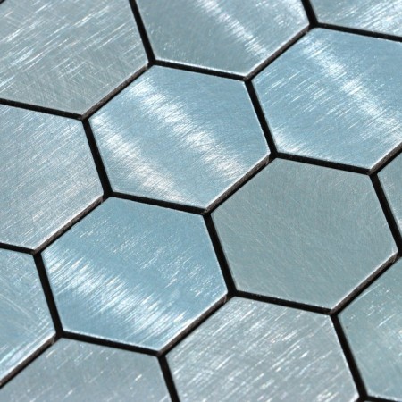 Self -adhesive panel 30*30cm mosaic honeycomb, turquoise-1