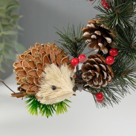 Souvenir Suspension "Hedgehog with cones" 8.5x15x16 cm-4