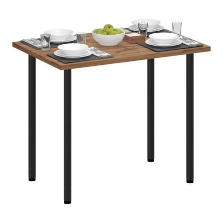 Light 1 kitchen table, 600 × 900 × 730 mm, the color of the oak van