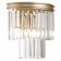 Sconces st. SL1624.201.02. Ercolano. 2x40 watts, E14, 29x32 cm, Shampan