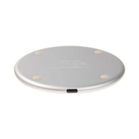 Wireless charger MaxVI A315W2, 3 A, 15 W, LED backlight, white-3