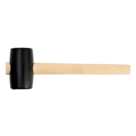 Kiyanka scrap, wooden handle, black rubber, 50 mm, 250 g-1