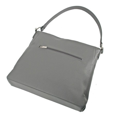 Women's bag B2797-05110, gray color, artificial leather, 33x8x31 cm-2