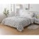 The blanket "Tabio", size 200x220 cm, black and white color