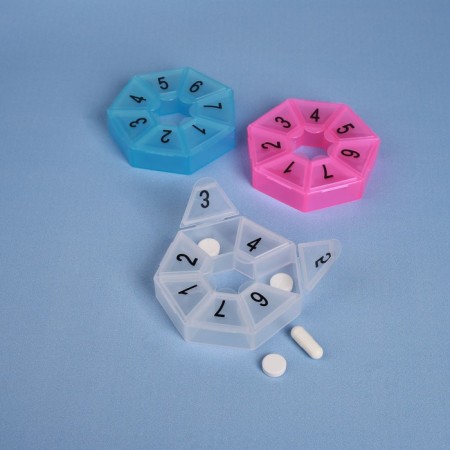 Tabert’s Tube "Figures", 7.5 × 7.5 × 1.7 cm, 7 sections, white color-1