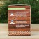 Salt briquette set for the Bath of "Light Couple", cedar