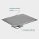 Gastrootiness 2/1 of stainless steel, 40 mm, 65.4 × 53.6 × 4 cm, thickness 0.8 mm