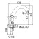 ACCOONA A9071C shell mixer, two -wound, brass, bronze color