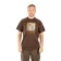 Pride Quadro T-shirt, cotton, dark brown, rs XS