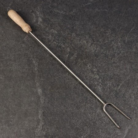 Torch for meat is universal, 56cm, with a wooden pen-1